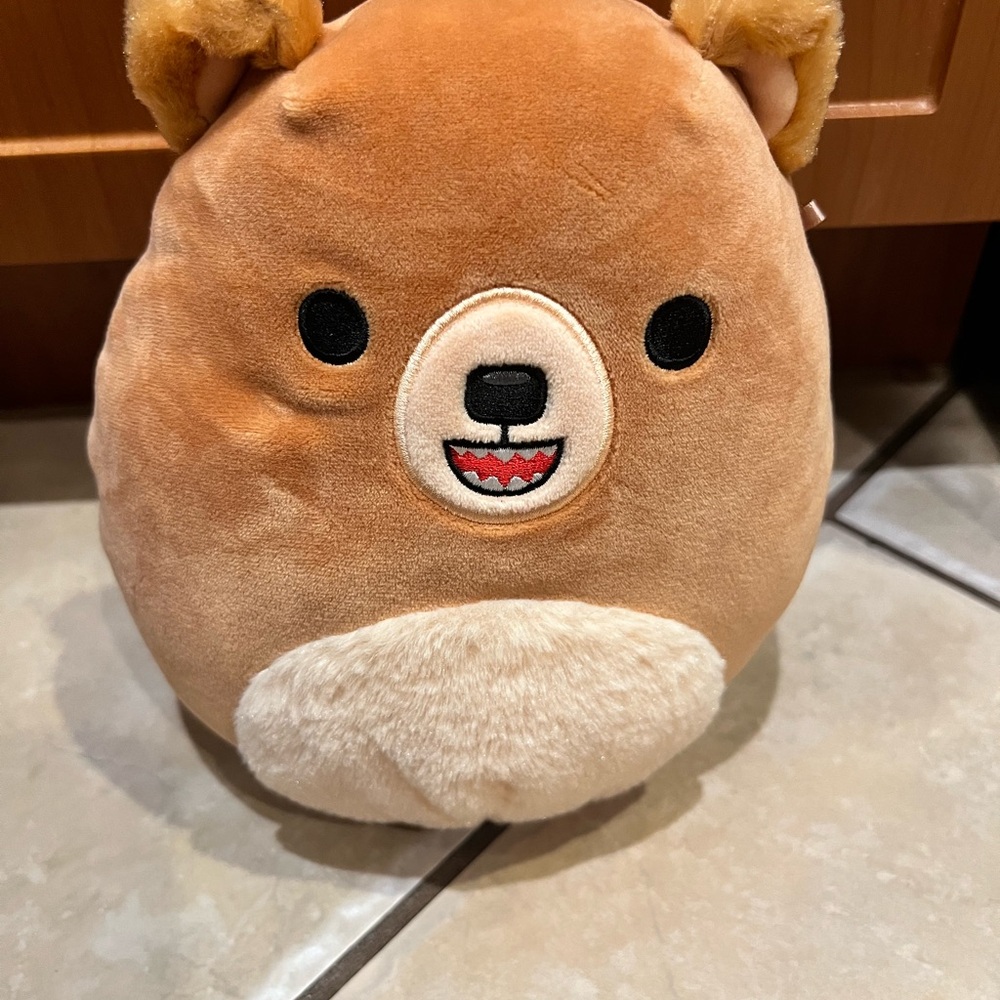 Squishmallows Stokley The Grizzly Bear Plush 7”